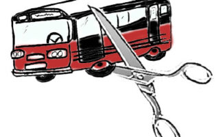 Nota de Prensa sobre los recortes de autobuses